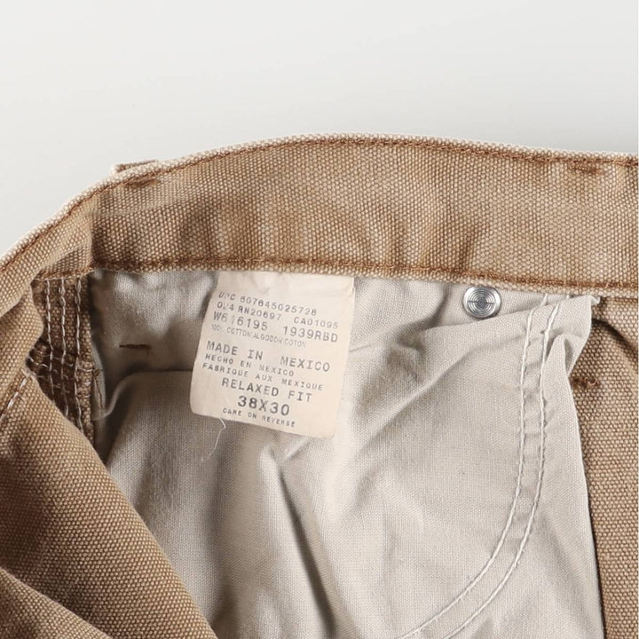 Dickies Relaxed Fit Duck Painter Pants Men's W37 cotton beige type brown Vintage Second Hand
