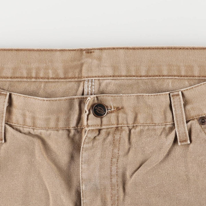 Dickies Relaxed Fit Duck Painter Pants Men's W37 cotton beige type brown Vintage Second Hand