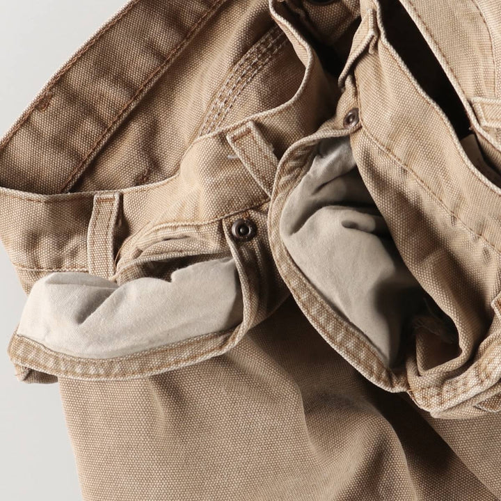 Dickies Relaxed Fit Duck Painter Pants Men's W37 cotton beige type brown Vintage Second Hand