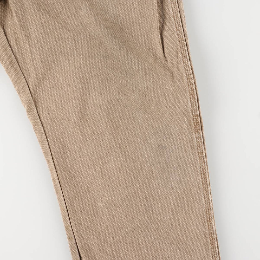 Dickies Relaxed Fit Duck Painter Pants Men's W37 cotton beige type brown Vintage Second Hand