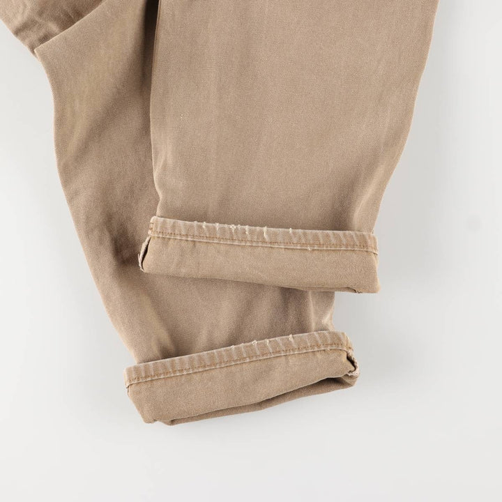 Dickies Relaxed Fit Duck Painter Pants Men's W37 cotton beige type brown Vintage Second Hand