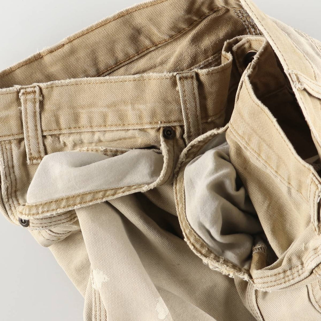 Dickies Duck Painter Pants Men's W35 equivalent cotton brown type Vintage Second Hand