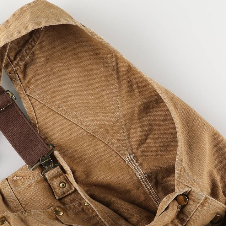 Carhartt Double Knee Duck Overalls, Men's, Size W33 cotton brown type Vintage Second Hand