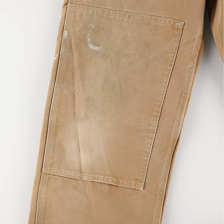Carhartt Double Knee Duck Overalls, Men's, Size W33 cotton brown type Vintage Second Hand