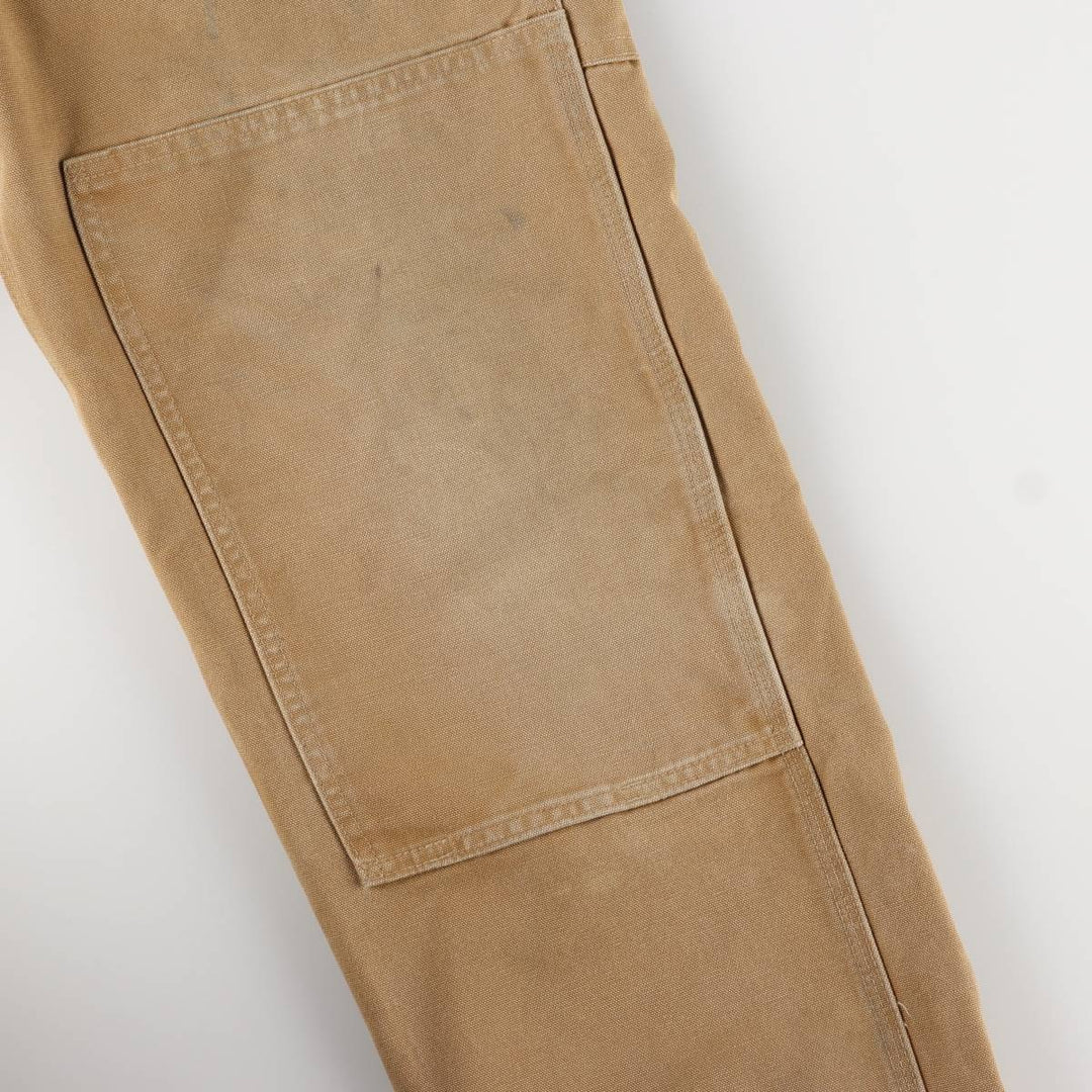 Carhartt Double Knee Duck Overalls, Men's, Size W33 cotton brown type Vintage Second Hand