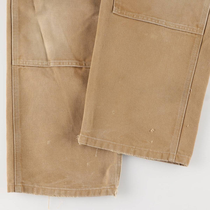 Carhartt Double Knee Duck Overalls, Men's, Size W33 cotton brown type Vintage Second Hand