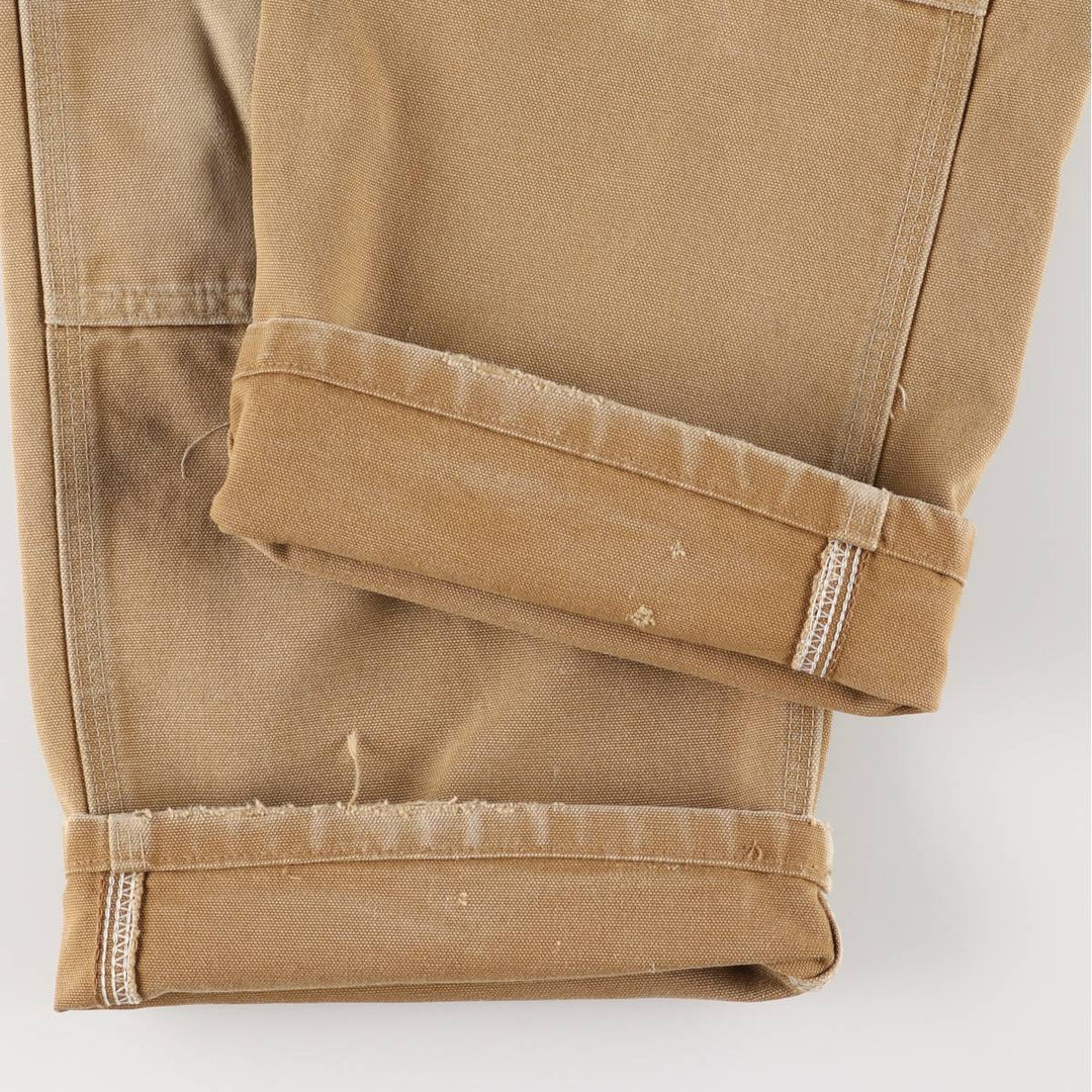 Carhartt Double Knee Duck Overalls, Men's, Size W33 cotton brown type Vintage Second Hand