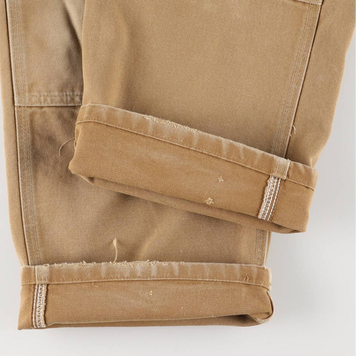 Carhartt Double Knee Duck Overalls, Men's, Size W33 cotton brown type Vintage Second Hand
