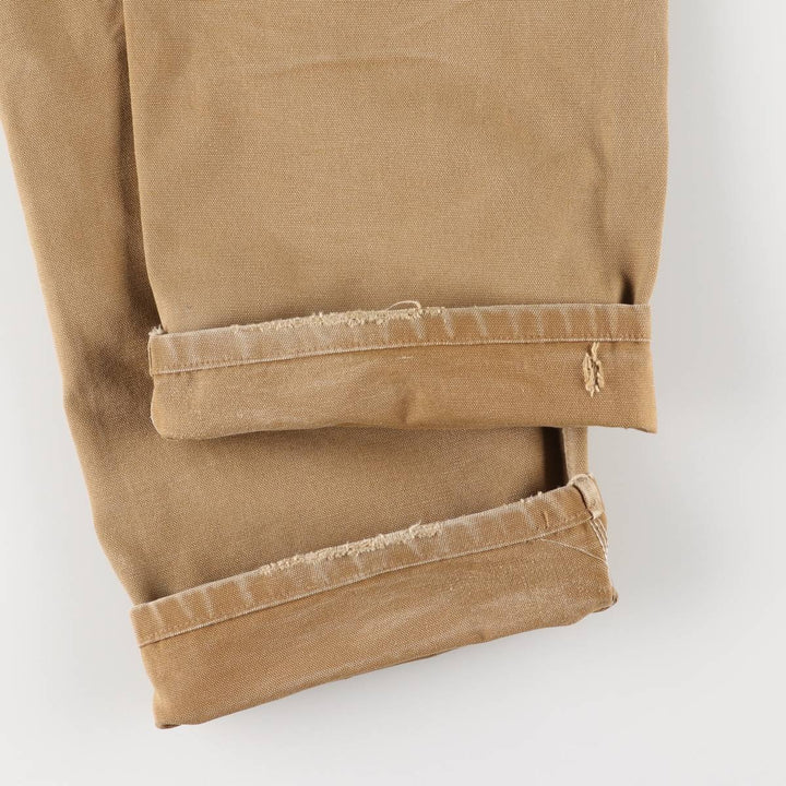 Carhartt Double Knee Duck Overalls, Men's, Size W33 cotton brown type Vintage Second Hand