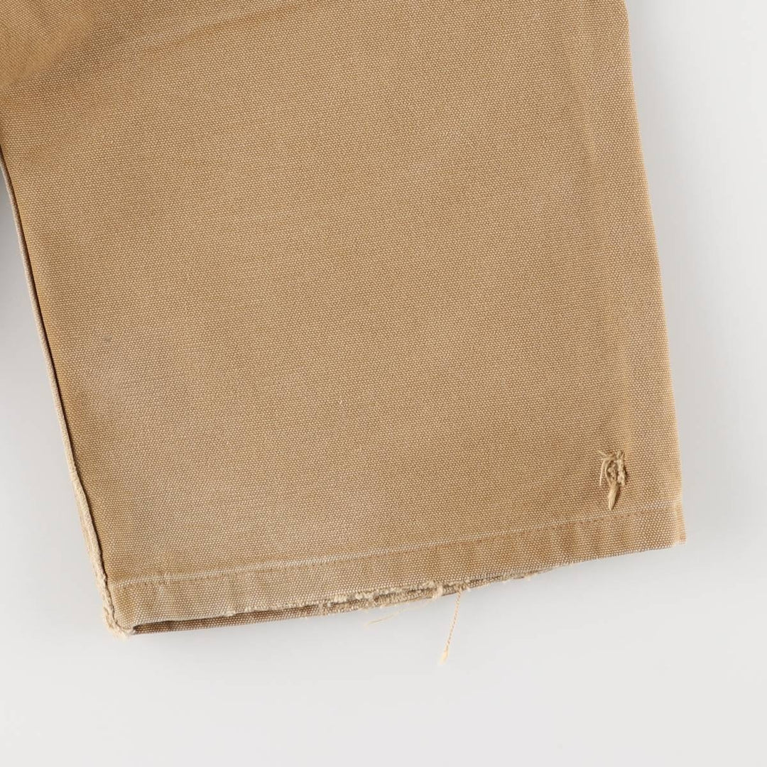 Carhartt Double Knee Duck Overalls, Men's, Size W33 cotton brown type Vintage Second Hand