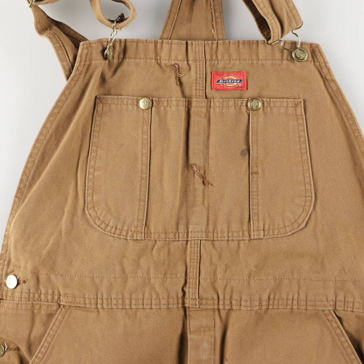Dickies Duck Overalls Men's Size W38 unclear brown type Vintage Second Hand