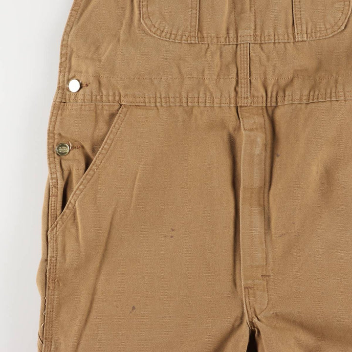 Dickies Duck Overalls Men's Size W38 unclear brown type Vintage Second Hand