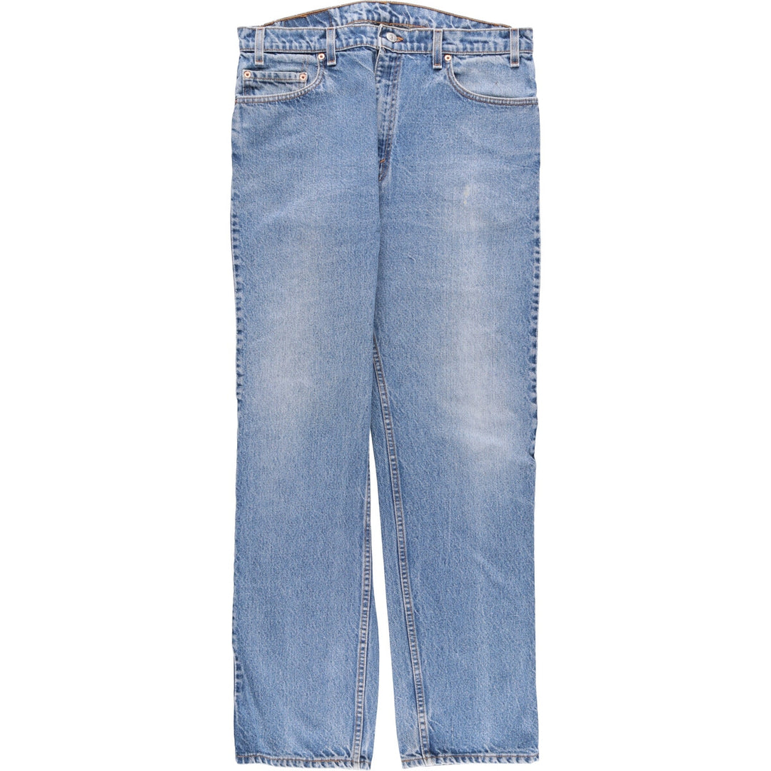90'S Levi's 505 REGULAR FIT STRAIGHT LEG Tapered Denim Pants Made in USA Men's W36 Vintage cotton blue type Vintage Second Hand