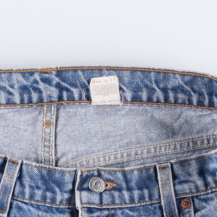 90'S Levi's 505 REGULAR FIT STRAIGHT LEG Tapered Denim Pants Made in USA Men's W36 Vintage cotton blue type Vintage Second Hand