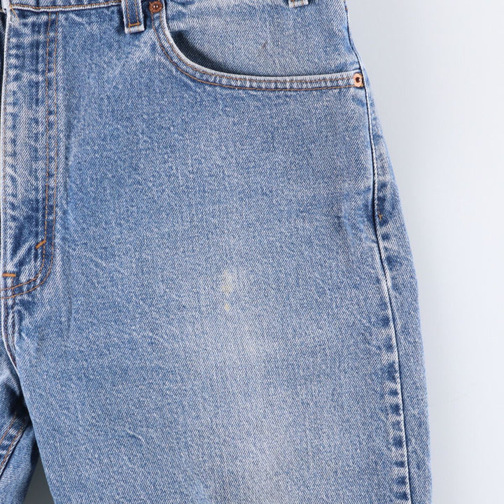90'S Levi's 505 REGULAR FIT STRAIGHT LEG Tapered Denim Pants Made in USA Men's W36 Vintage cotton blue type Vintage Second Hand