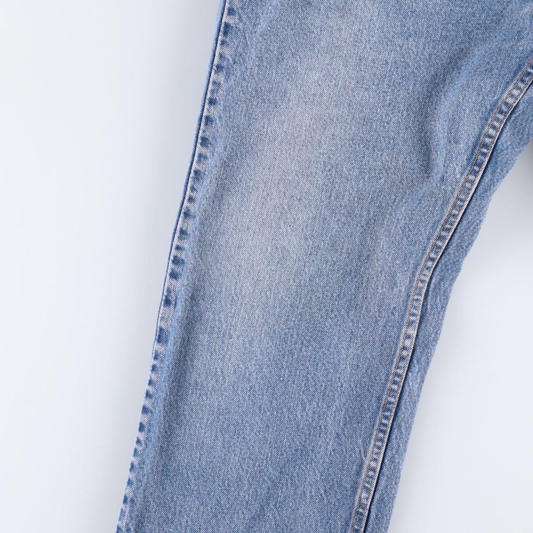 90'S Levi's 505 REGULAR FIT STRAIGHT LEG Tapered Denim Pants Made in USA Men's W36 Vintage cotton blue type Vintage Second Hand