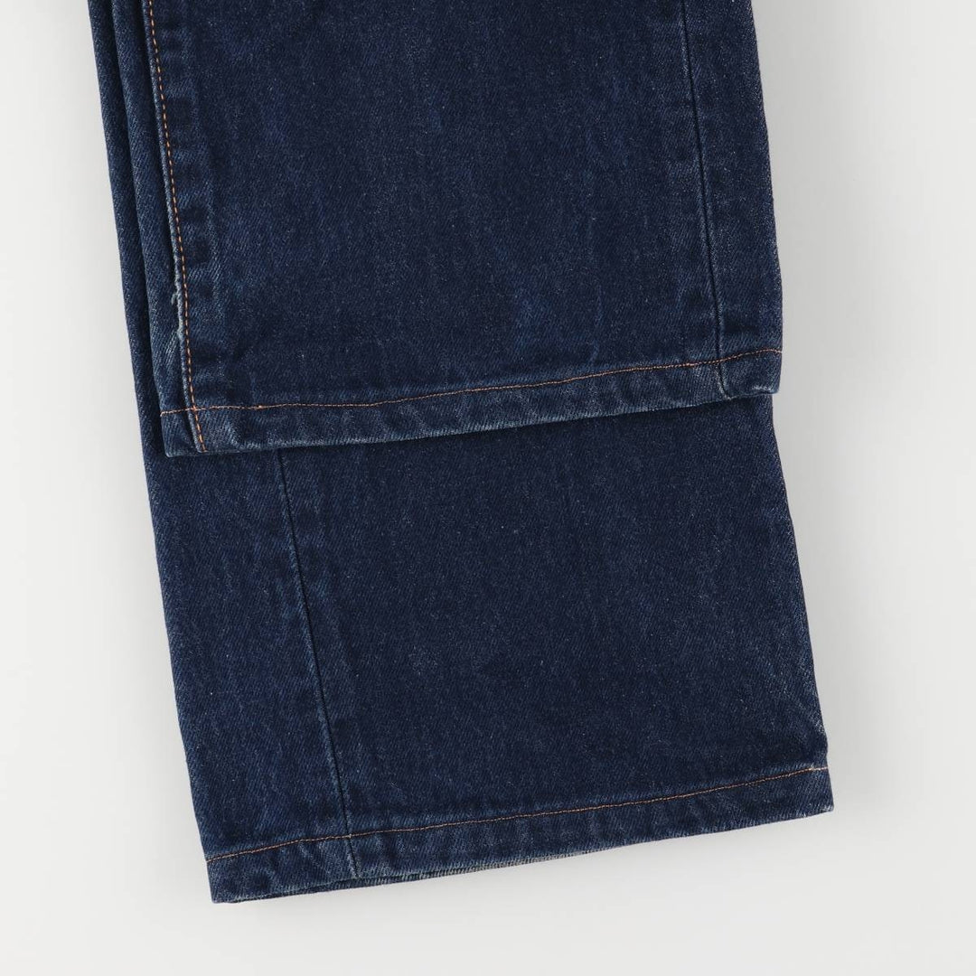 Levi's 505 tapered denim pants for men, size W34 cotton blue type Vintage Second Hand