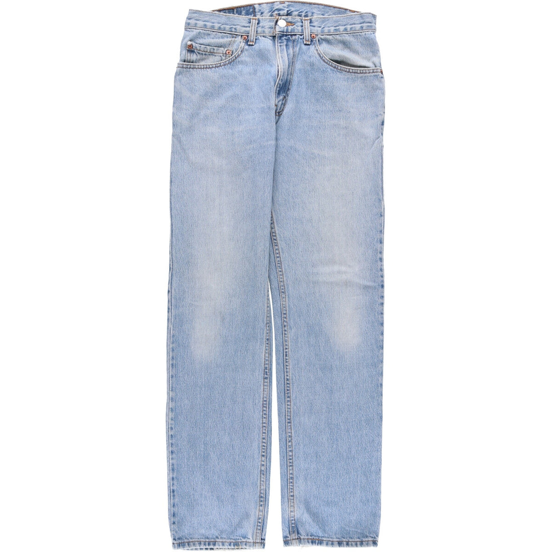 2000'S Levi's 505 Regular Fit Straight Leg Tapered Denim Pants, Made in Canada, Men's Size W32 cotton blue type Vintage Second Hand
