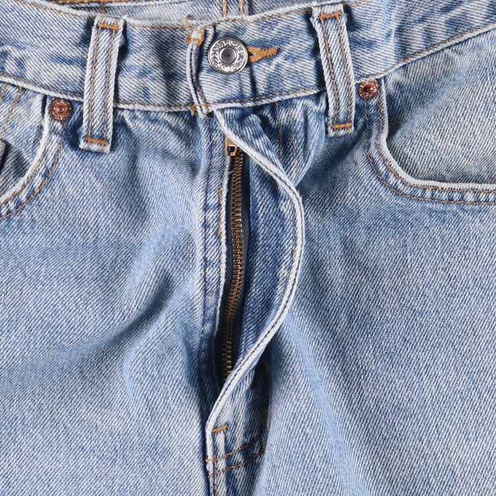 2000'S Levi's 505 Regular Fit Straight Leg Tapered Denim Pants, Made in Canada, Men's Size W32 cotton blue type Vintage Second Hand