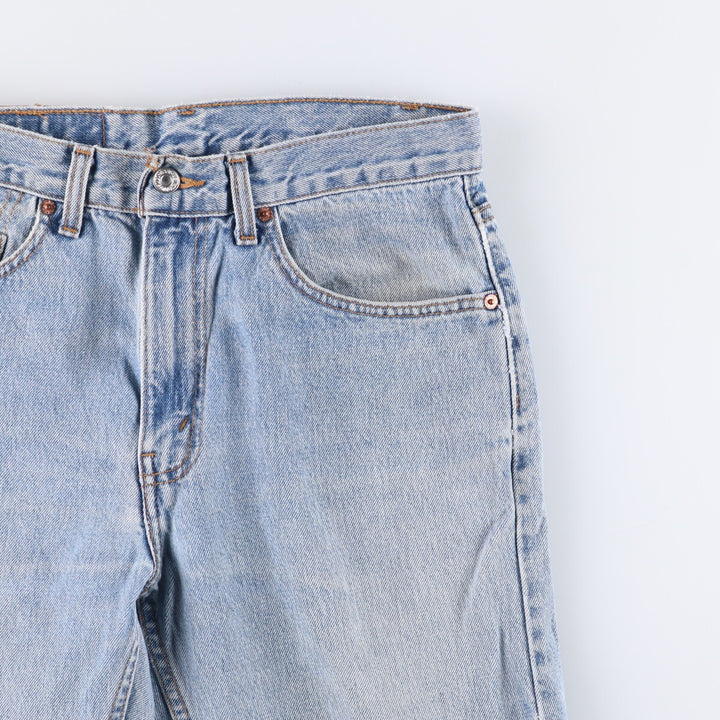 2000'S Levi's 505 Regular Fit Straight Leg Tapered Denim Pants, Made in Canada, Men's Size W32 cotton blue type Vintage Second Hand