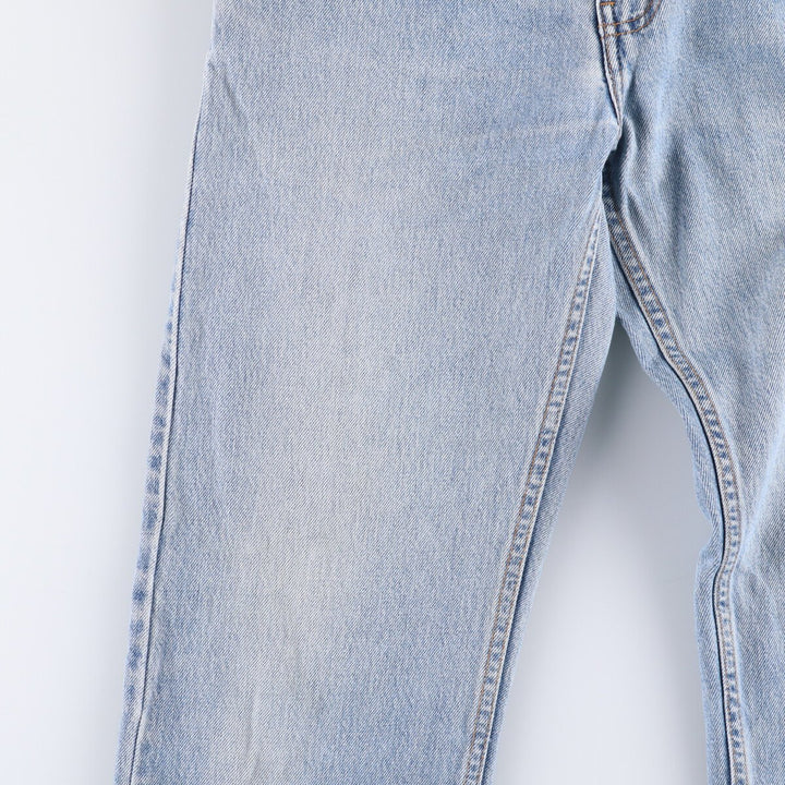 2000'S Levi's 505 Regular Fit Straight Leg Tapered Denim Pants, Made in Canada, Men's Size W32 cotton blue type Vintage Second Hand