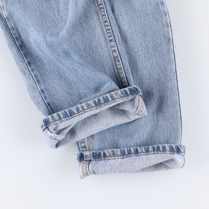 2000'S Levi's 505 Regular Fit Straight Leg Tapered Denim Pants, Made in Canada, Men's Size W32 cotton blue type Vintage Second Hand