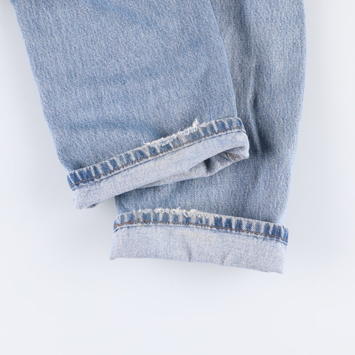2000'S Levi's 505 Regular Fit Straight Leg Tapered Denim Pants, Made in Canada, Men's Size W32 cotton blue type Vintage Second Hand