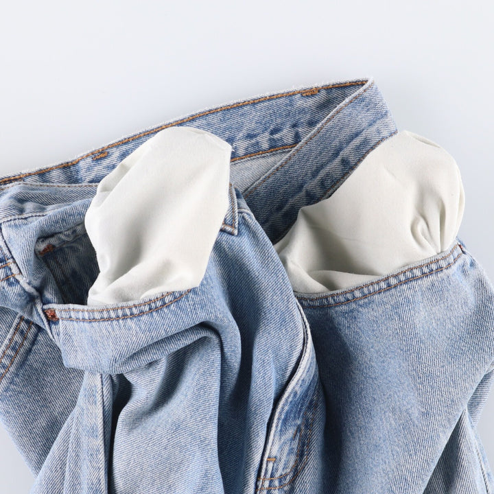 2000'S Levi's 505 Regular Fit Straight Leg Tapered Denim Pants, Made in Canada, Men's Size W32 cotton blue type Vintage Second Hand