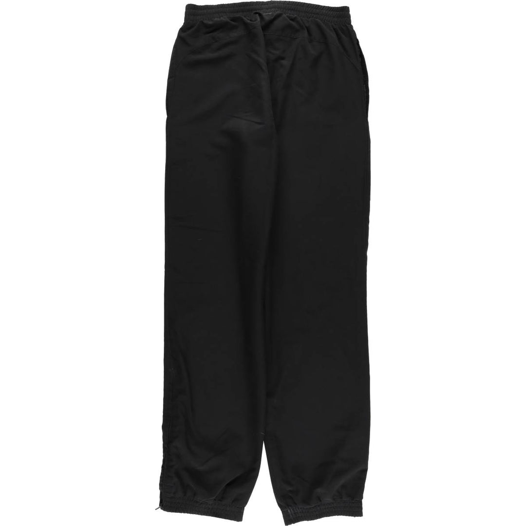 Adidas warm-up pants, nylon pants, crinkle pants, women's size S polyester black type Vintage Second Hand