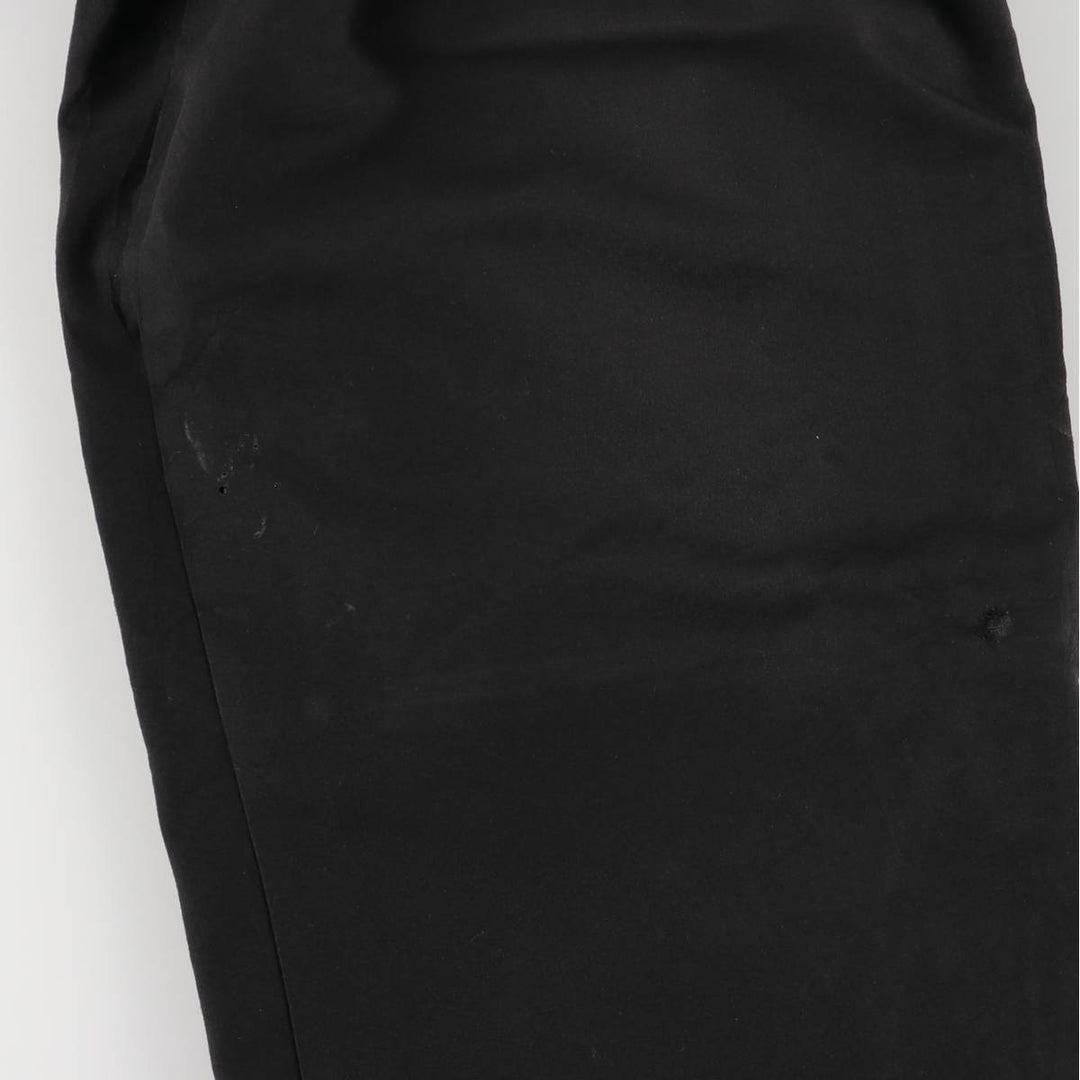 Adidas warm-up pants, nylon pants, crinkle pants, women's size S polyester black type Vintage Second Hand