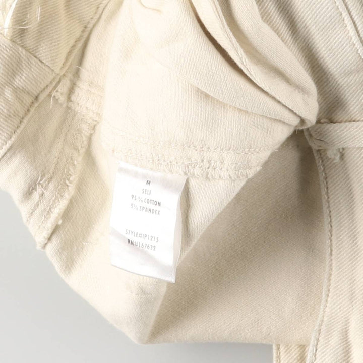 KLESIS Cargo Pants, Women's Size M cotton ivory Vintage Second Hand