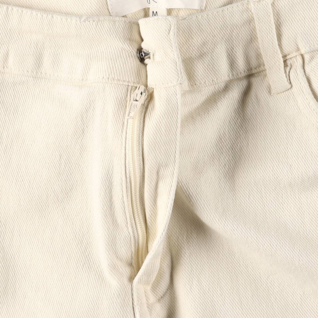 KLESIS Cargo Pants, Women's Size M cotton ivory Vintage Second Hand