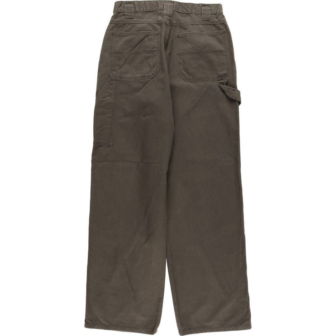 PALMETTOS Painter Pants, Women's L (W27) cotton brown type Vintage Second Hand