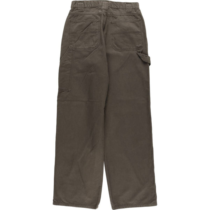 PALMETTOS Painter Pants, Women's L (W27) cotton brown type Vintage Second Hand