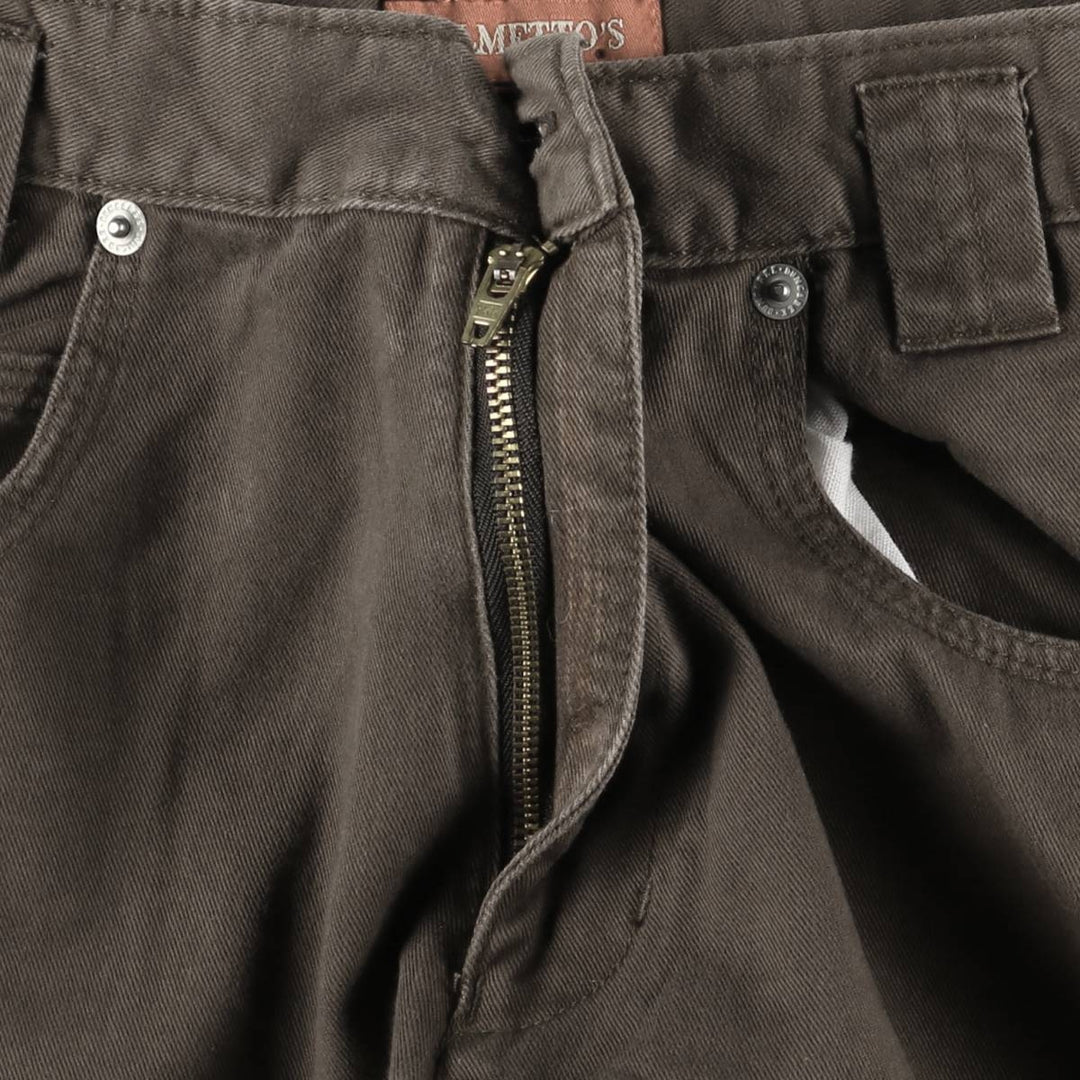 PALMETTOS Painter Pants, Women's L (W27) cotton brown type Vintage Second Hand