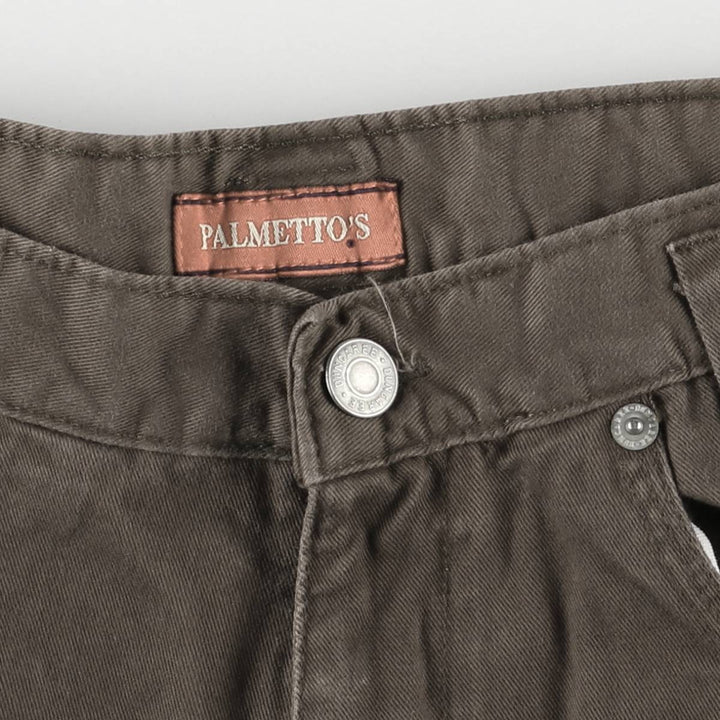 PALMETTOS Painter Pants, Women's L (W27) cotton brown type Vintage Second Hand