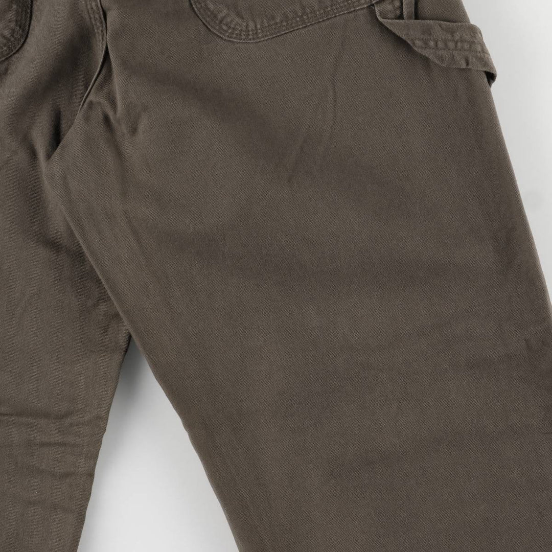 PALMETTOS Painter Pants, Women's L (W27) cotton brown type Vintage Second Hand