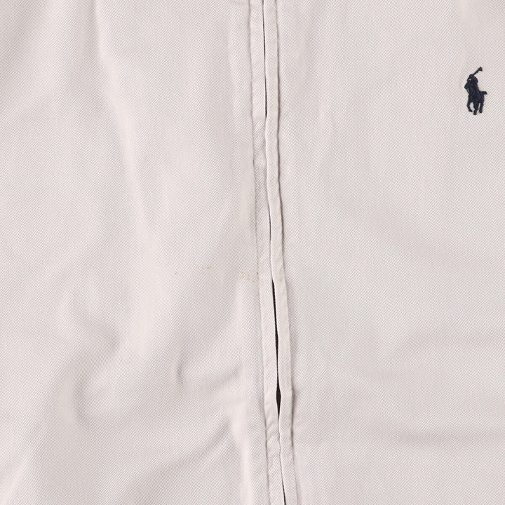 Ralph Lauren POLO by Ralph Lauren Swing Top Sports Jacket Men's L size cotton ivory Vintage Second Hand