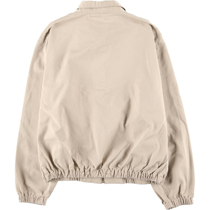 90'S Polo by Ralph Lauren swing top sports jacket, made in the USA, men's size L, vintage cotton Beige type Vintage Second Hand