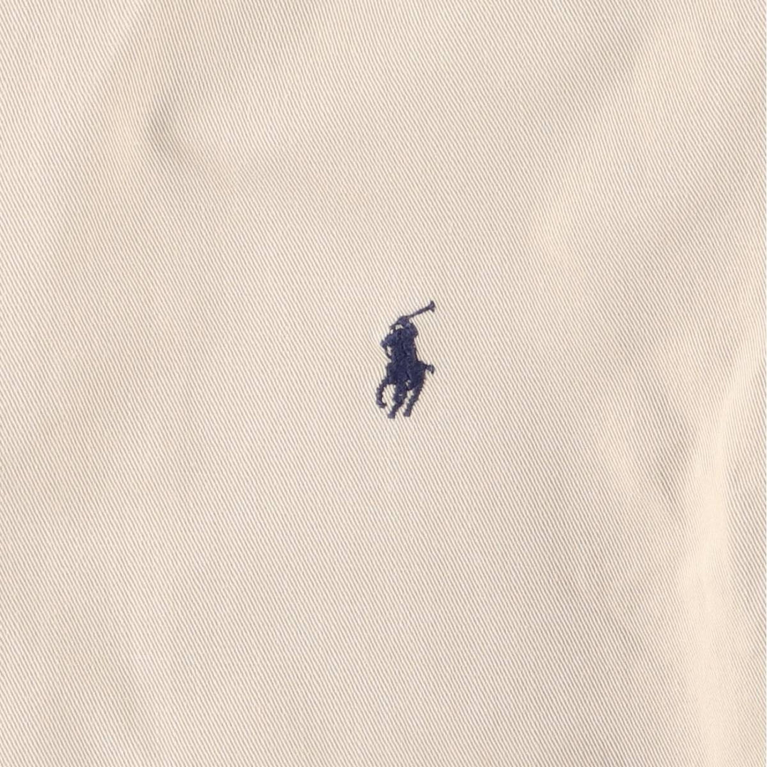 90'S Polo by Ralph Lauren swing top sports jacket, made in the USA, men's size L, vintage cotton Beige type Vintage Second Hand