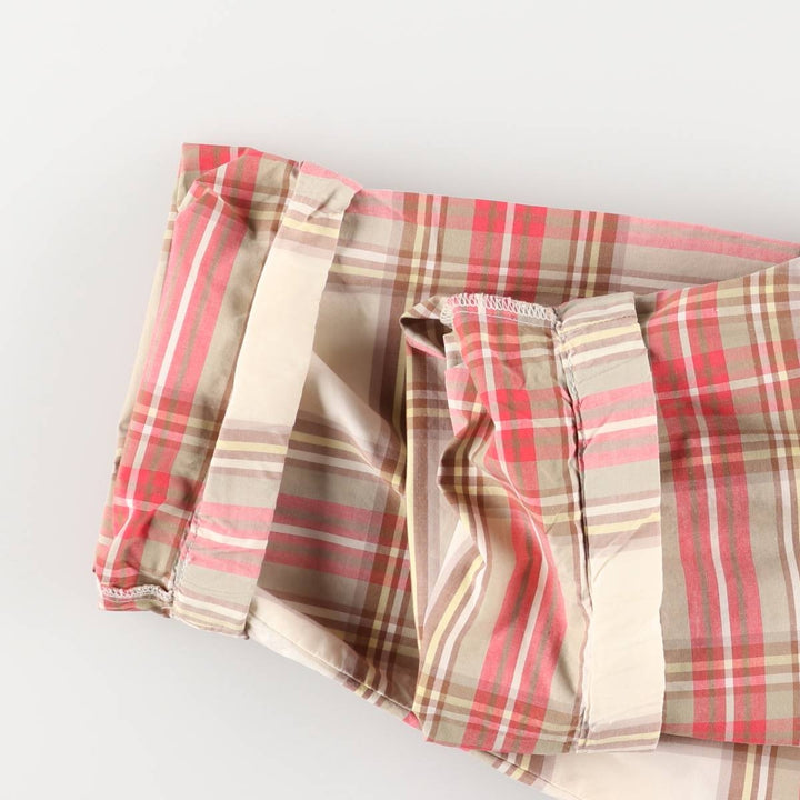 Ralph Lauren POLO by Ralph Lauren Check Pattern Swing Top Sports Jacket, Men's XL cotton Beige type Vintage Second Hand