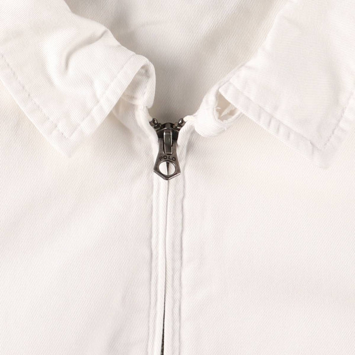Ralph Lauren POLO by Ralph Lauren Swing Top Sports Jacket Men's XXL cotton white type Vintage Second Hand