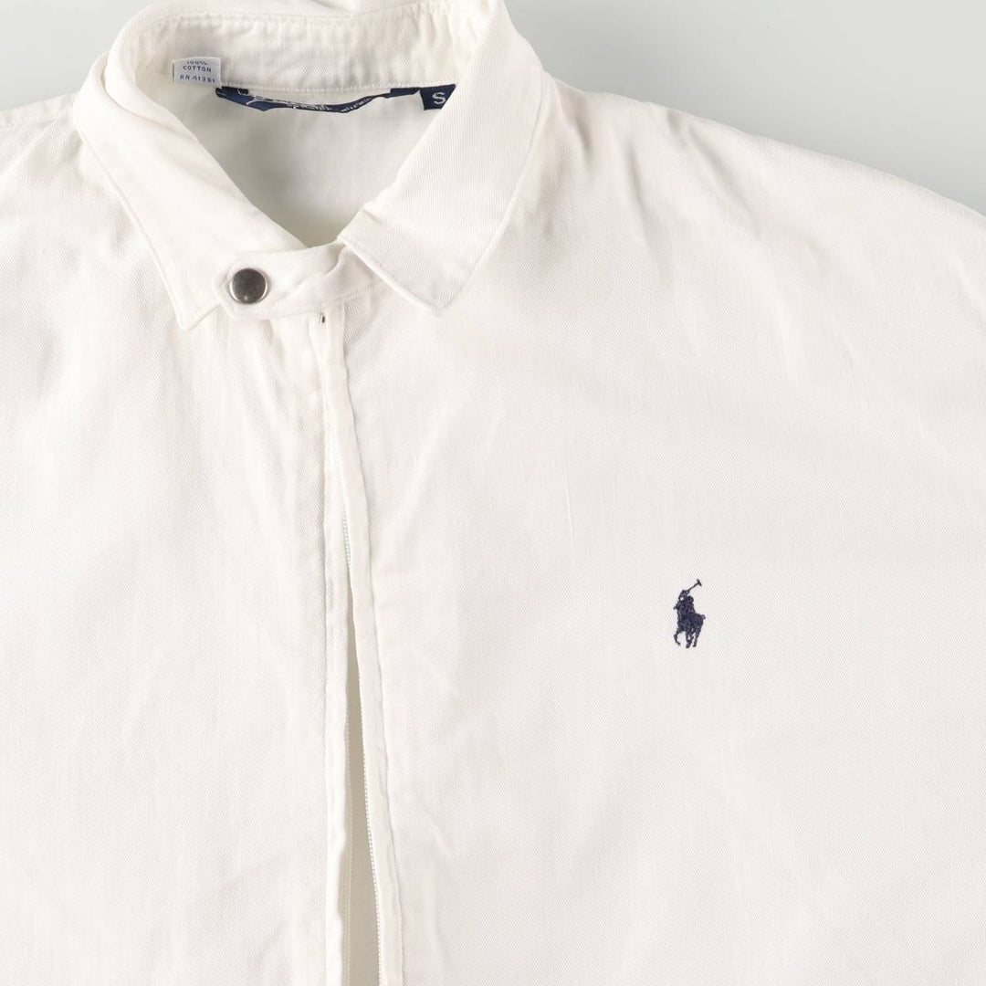 Ralph Lauren POLO by Ralph Lauren Swing Top Sports Jacket Men's S cotton white type Vintage Second Hand