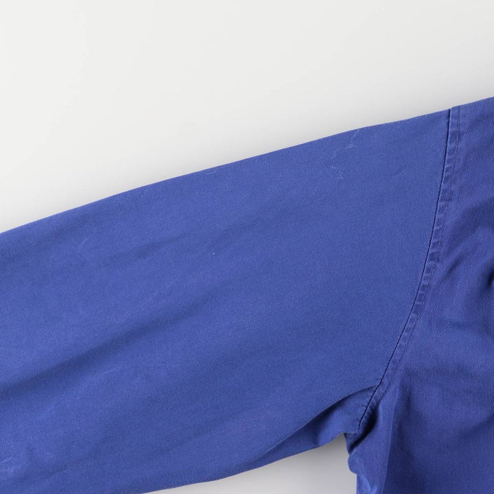 90'S Polo by Ralph Lauren swing top sports jacket, made in the USA, men's XL size, vintage cotton blue type Vintage Second Hand