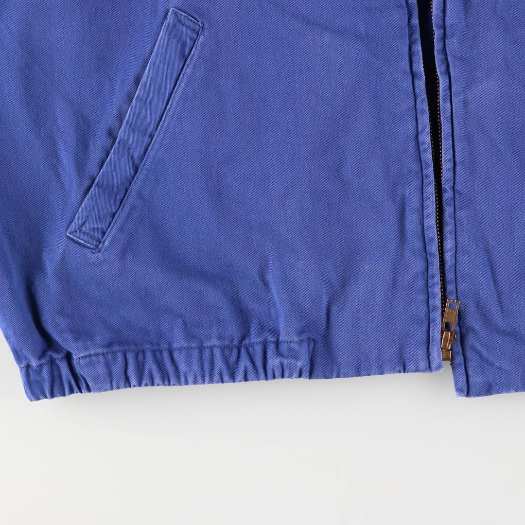 90'S Polo by Ralph Lauren swing top sports jacket, made in the USA, men's XL size, vintage cotton blue type Vintage Second Hand