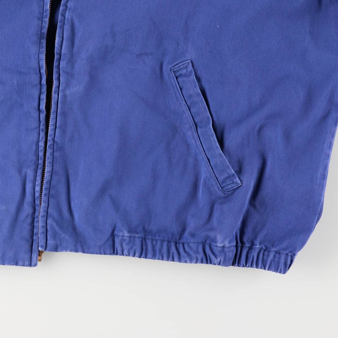 90'S Polo by Ralph Lauren swing top sports jacket, made in the USA, men's XL size, vintage cotton blue type Vintage Second Hand