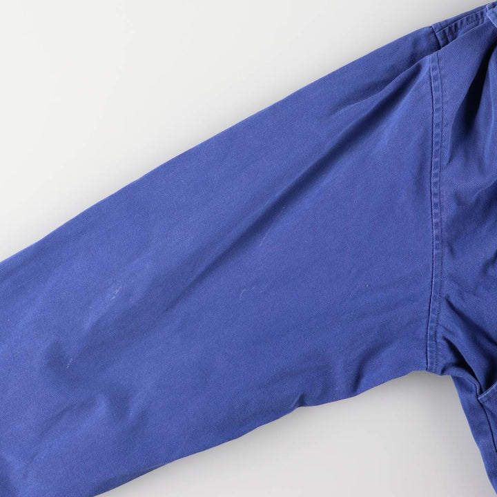 90'S Polo by Ralph Lauren swing top sports jacket, made in the USA, men's XL size, vintage cotton blue type Vintage Second Hand