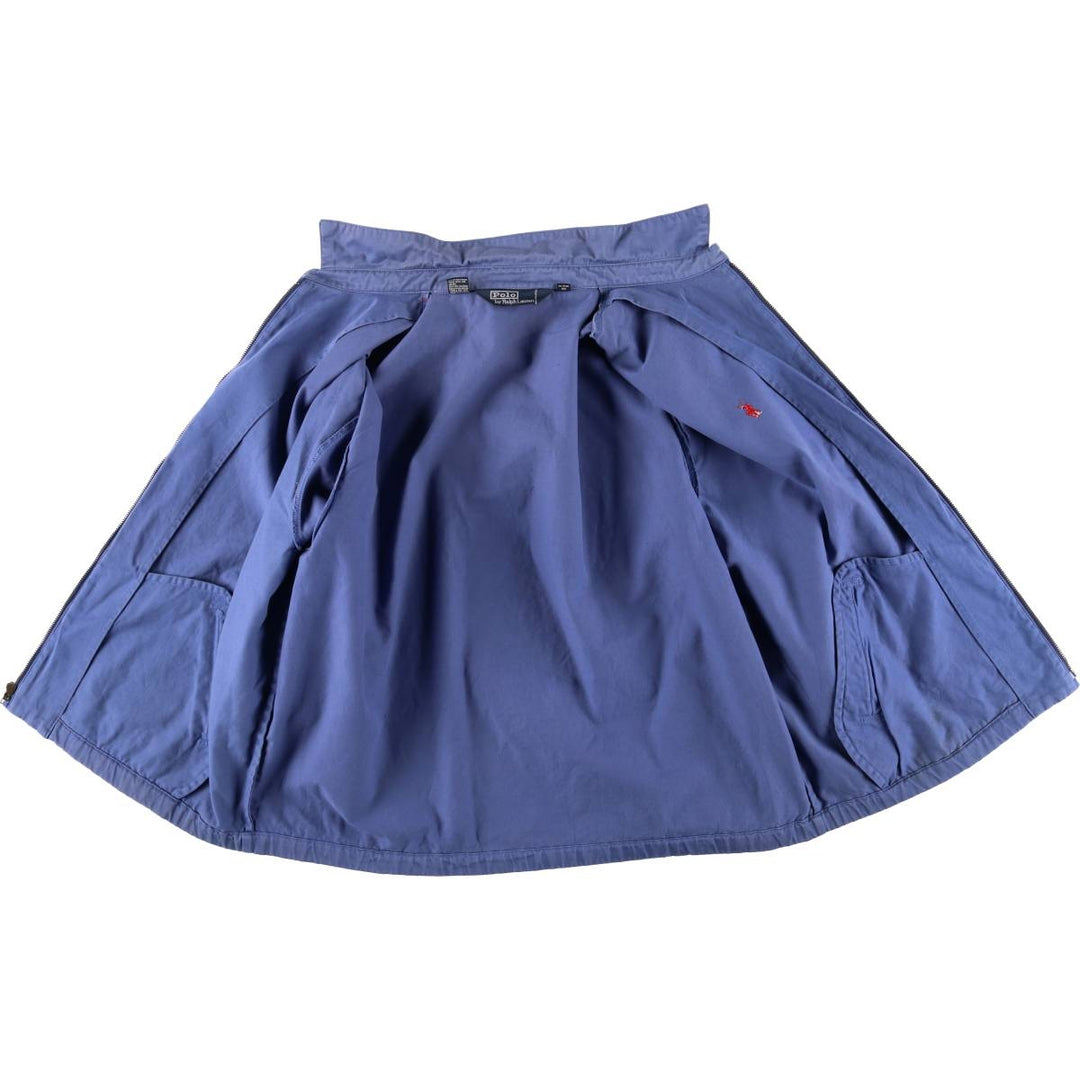 Ralph Lauren POLO by Ralph Lauren Swing Top Sports Jacket Men's XL cotton blue type Vintage Second Hand