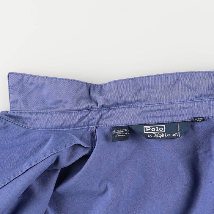 Ralph Lauren POLO by Ralph Lauren Swing Top Sports Jacket Men's XL cotton blue type Vintage Second Hand