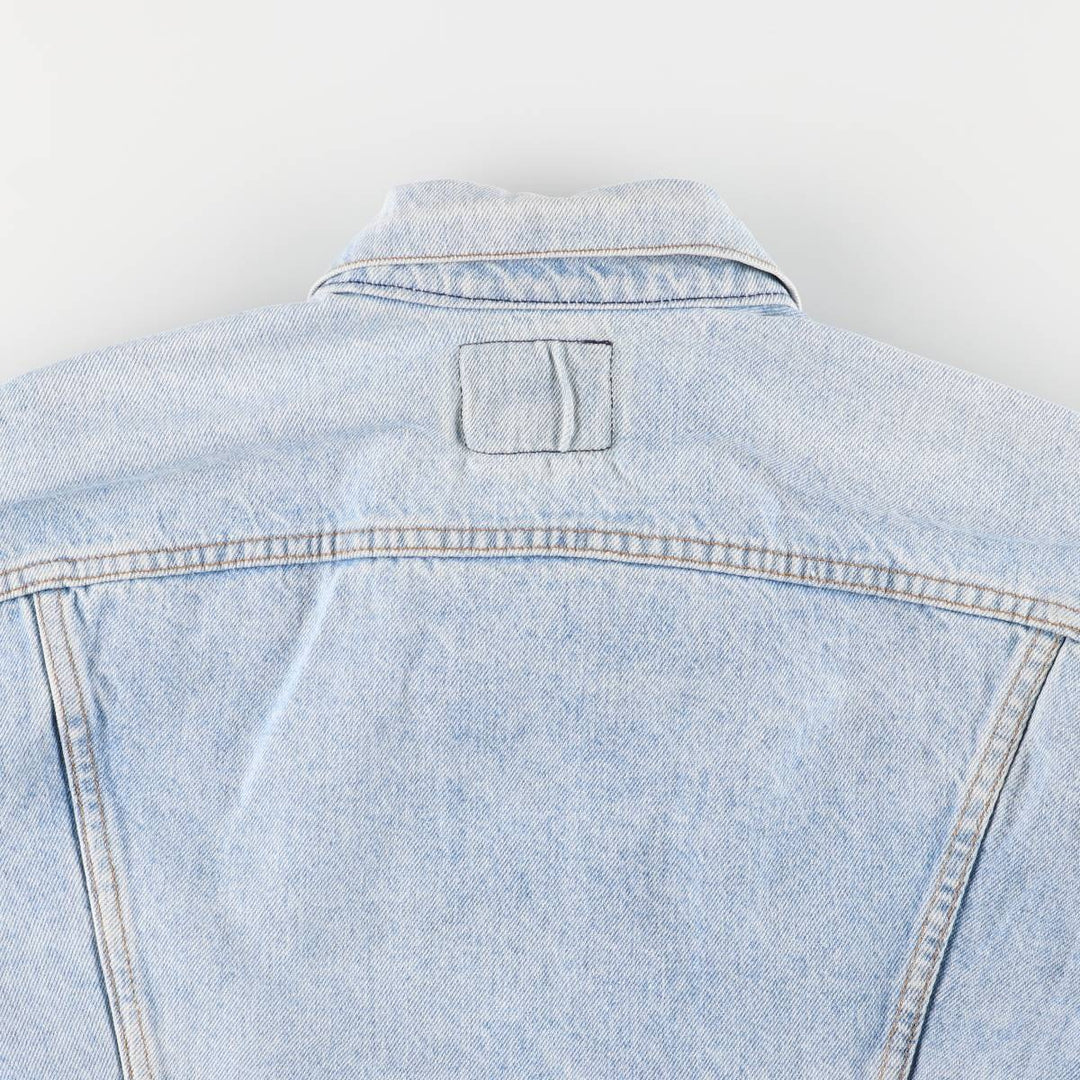 90'S Levi's 73549-0214 Denim Jacket, Made in USA, Men's XXL, Vintage cotton blue type Vintage Second Hand